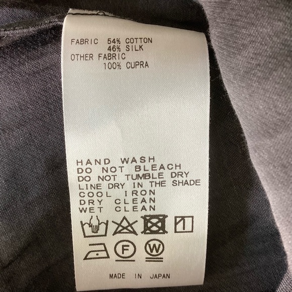 Enrica Japan Top Black Silk 36 - Picture 5 of 8